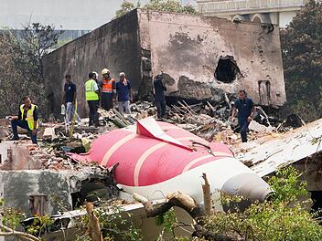 Flugzeugabsturz in Indien