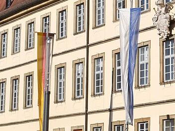 Das Bamberger Rathaus am Maxplatz