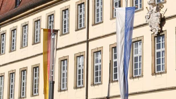 Das Bamberger Rathaus am Maxplatz