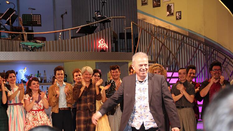 A Spider Murphy Story - Premiere in Coburg. Bei der Zugabe kam Günther Sigl mit auf die Bühne.Oliver Schmidt