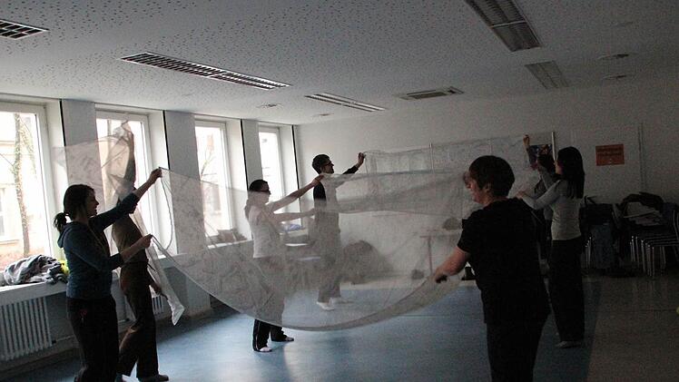 Ohne Absprache entstand eine Choreographie aus dem Nichts. Fotos: Hofbauer