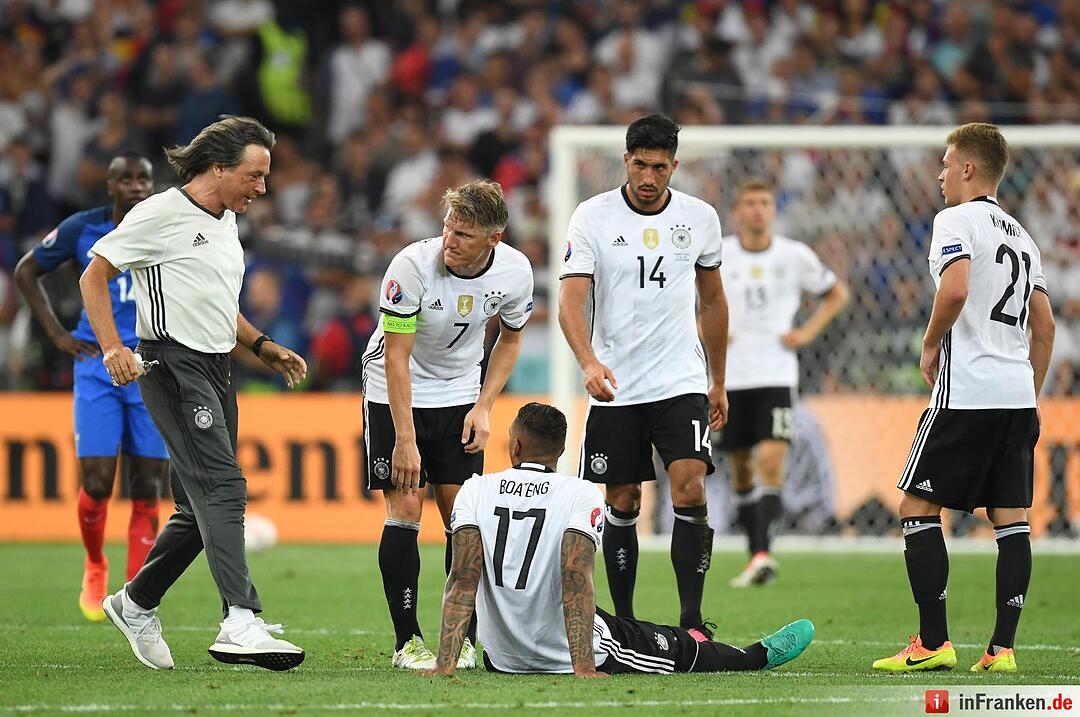 e bittere Niederlage der Deutschen