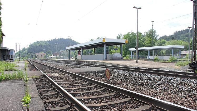 Impressionen vom Bahnhof Pressig-Rothenkirchen - aufgenommen im Mai 2018. Foto: Andreas Schmitt