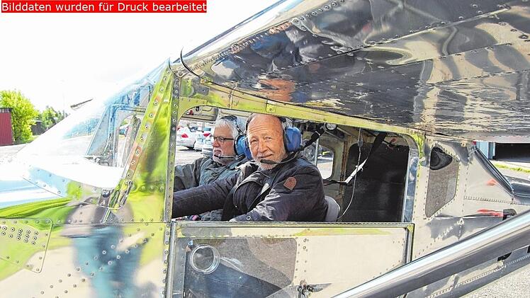 Nach der Fertigstellung ist Luftwandern angesagt.  Foto: Wolfgang Dünnebier