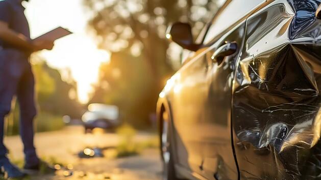 Fahrer fl&uuml;chtet dreist von Unfallstelle - die Gesch&auml;digte hatte zuvor Fotos gemacht