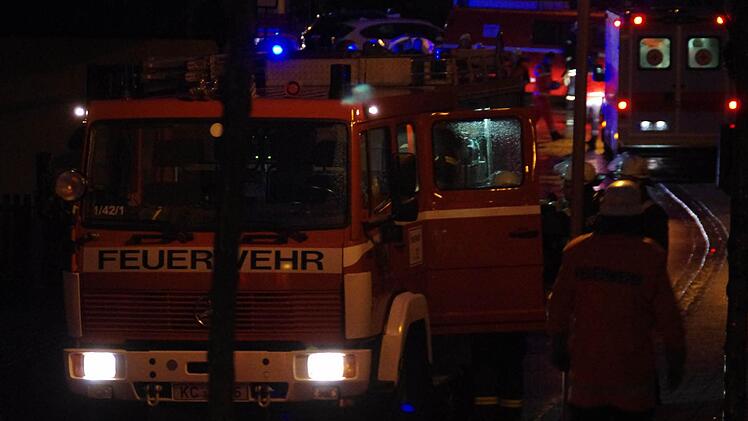 Brand in Friesen. Foto: Marco Meißner