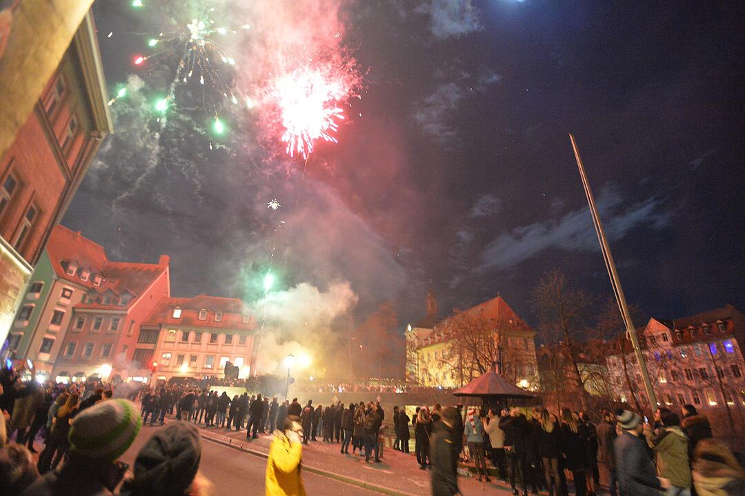 Silvester: Bamberg begrüßt 2018