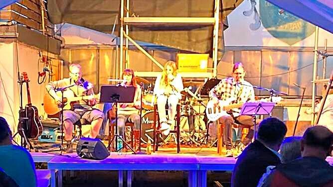 Beim Fest gab es viel Musik.privat