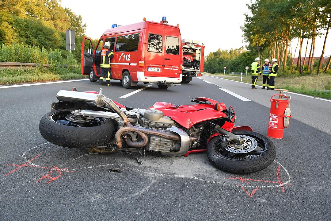 Tödlicher Verkehrsunfall auf der A73 bei Hirschaid