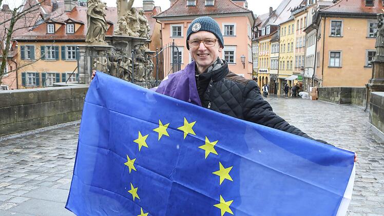Der Bamberger Hans-Günter Brünker möchte im Mai ins Europaparlament einziehen. Foto: Barbara Herbst
