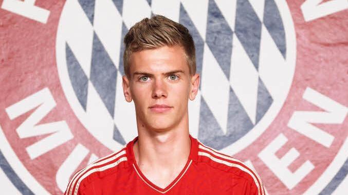 Marius Duhnke trifft am Samstag im Bayern-Dress auf seinen Bruder. Foto: FC Bayern M&uuml;nchen