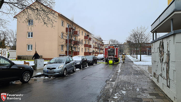 Bamberg: Brand in Wohnhaus