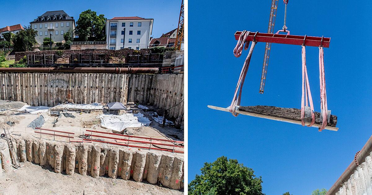 Sensationsfund in Aschaffenburg: Neue These zu keltischem Bauwerk
