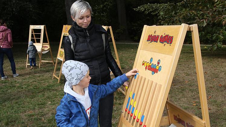 Simone und Oskar Meier kamen extra aus Hof angereist. Foto: Desombre