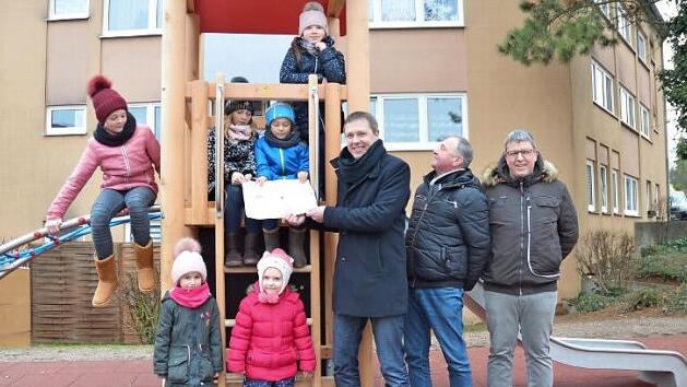 So hatten sich die Kinder den Spielplatz vorgestellt. Fotos: Rainer Lutz