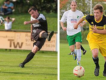 Luka Hornung (links) und André Stößlein (rechts) bilden zur neuen Saison das Spielertrainerduo beim SV Rapid Ebelsbach.  Fotos: René Ruprecht