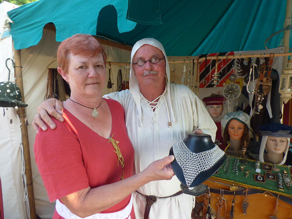 Ritterfest auf der Burg Waischenfeld: Eine große Familie
