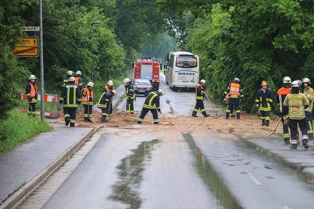 Starkregen und Hagel: Unwetter über Bamberg