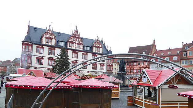 Noch nicht fertig, schon wird wieder abgebaut.