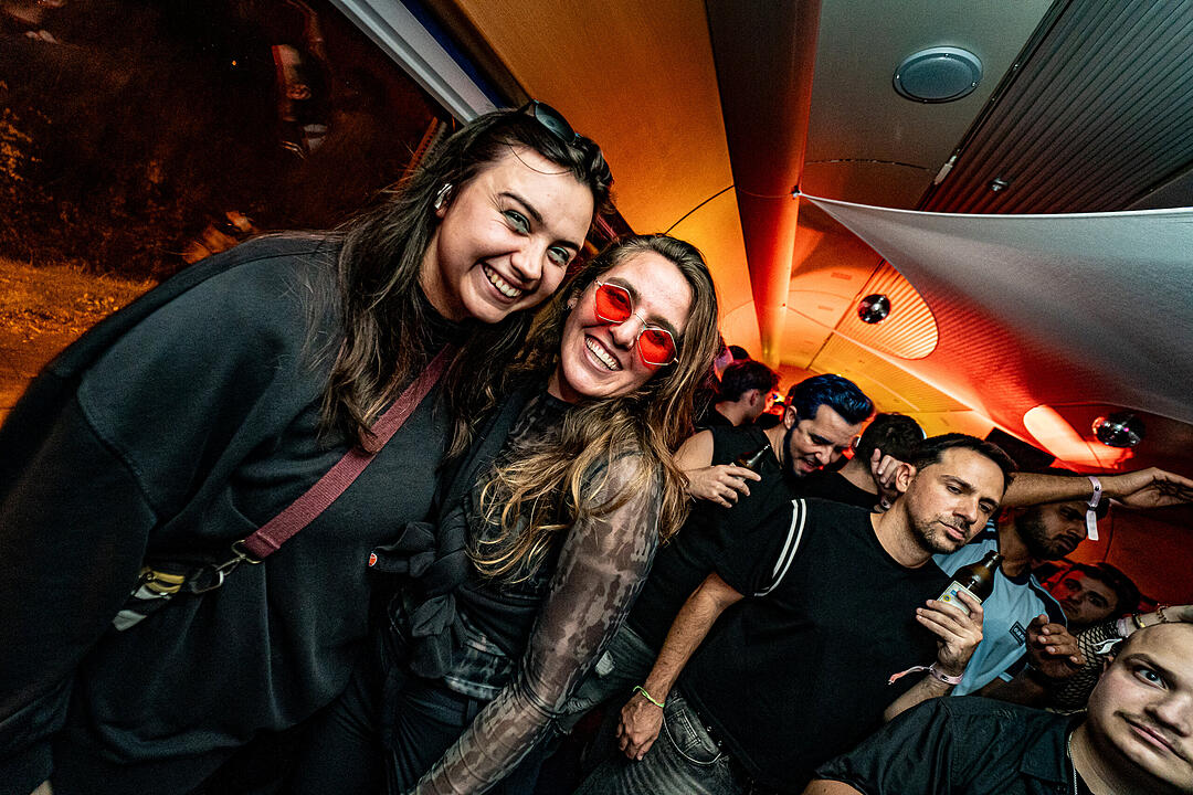 Die beste Party im Zug!