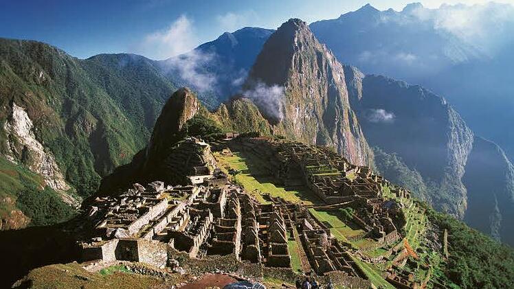 Die legendäre Inka-Ruinenstadt Machu Picchu in Peru. Foto: Heiko Beyer