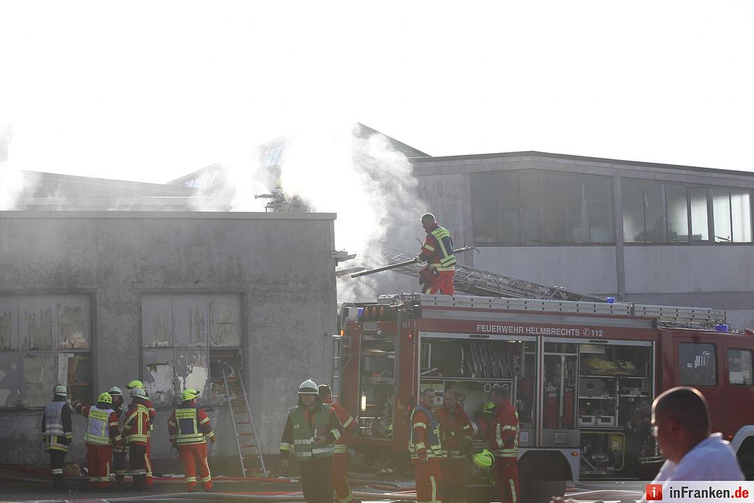 Brand in ehemaliger Brauerei bei Helmbrechts