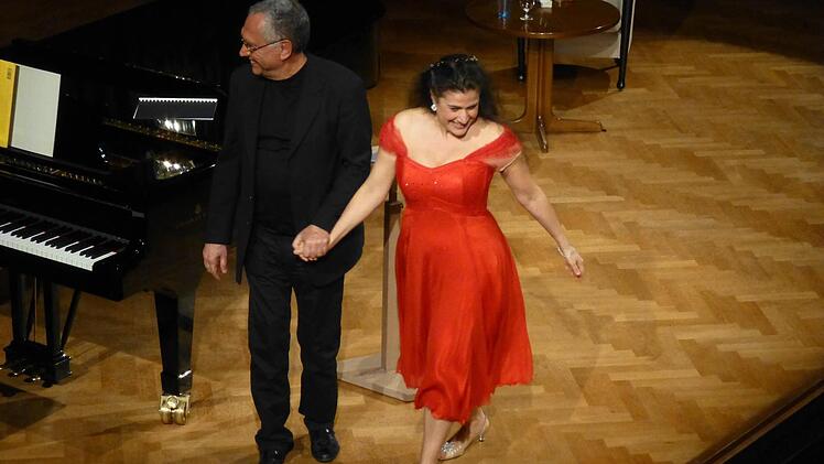 Cecilia Bartoli und der Pianist Antoni Parera Fons. Foto: Ahnert