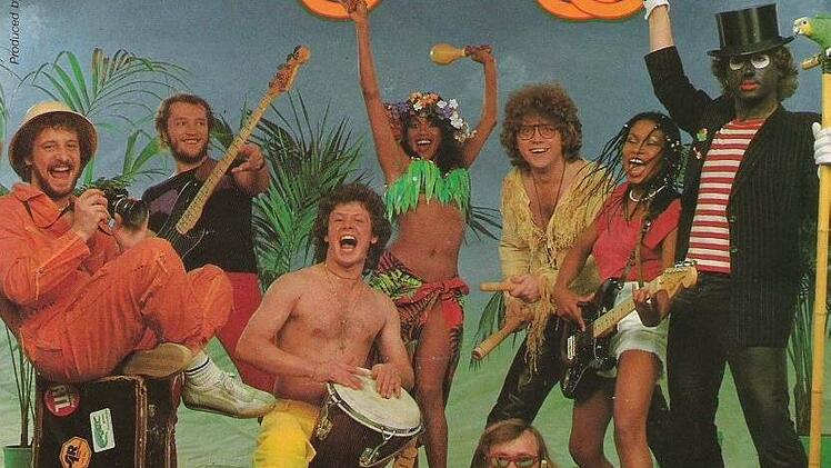 Auf dem Plattencover von "Ginger Red" trug Helmut Schiffner (Dritter von rechts) noch Lockenmähne. Repro: Sandra Hackenberg