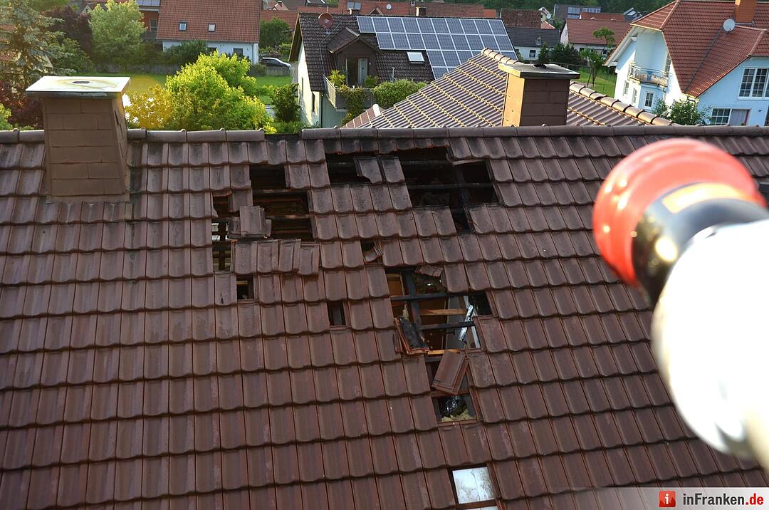 Aura an der Saale: Acht Verletzte bei Brand