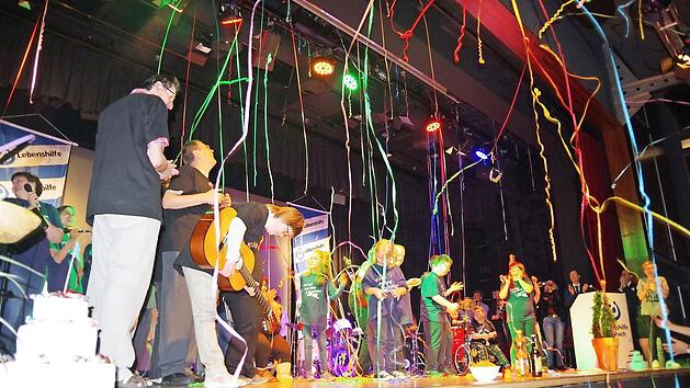 Die Lebenshilfe Kronach feierte heuer 50-j&auml;hriges Jubil&auml;um. Das Bild stammt vom offiziellen Festakt im Mai 2018 im Kreiskulturraum.  Foto: hs/Archiv