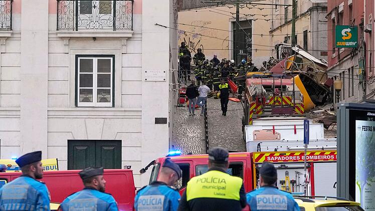 Standseilbahn-Unfall in Lissabon