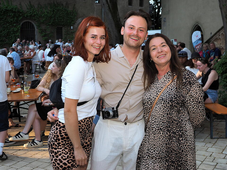 Das Fest fand im Schlosspark statt.