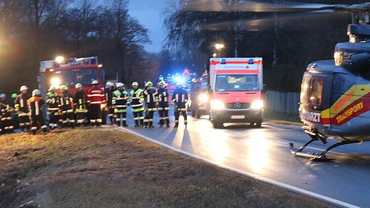 Unfall bei Schweighof am 9.1.2015 Foto: Michael Stelzner