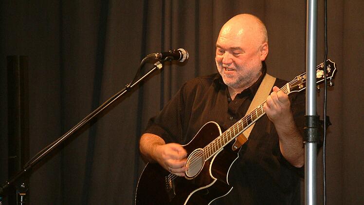 Wolfgang Buck bei seinem Auftritt in Kronach. Foto: Hans Franz