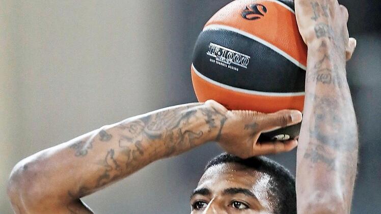 Dorell Wright stand am Freitagabend erstmals im Kader der Bamberger. Foto: Daniel L&ouml;b