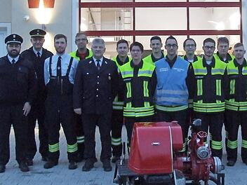 Die erfolgreichen Absolventen der Leistungsabzeichen Foto: J&uuml;rgen Panzer