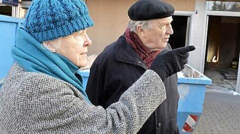 Elsa und Fritz Braun erzählen von besseren Zeiten des Ladenzentrums.