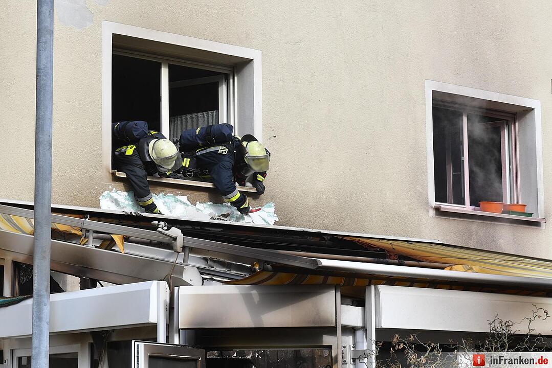 Zimmerbrand in Bischberg