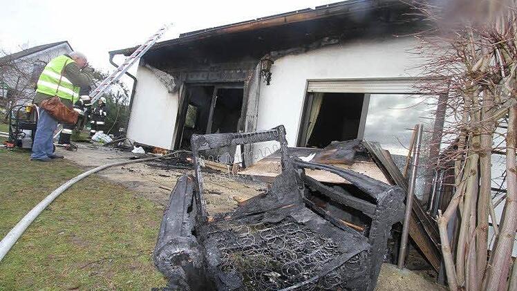 Der Sachschaden liegt nach ersten Schätzungen der Polizei bei über 150.000 Euro. Fotos: Michael Busch