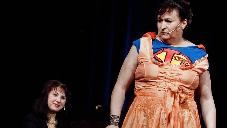 Lizzy Aumeier als Superlizzy in CoburgFoto: Jochen Berger