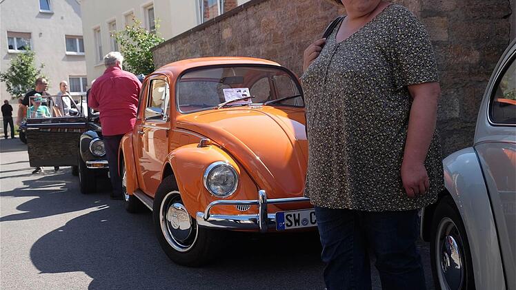 Trotz Hitze sehr gut besucht: Das Oldtimertreffen in Sulzthal.  Foto: Gerd Schaar