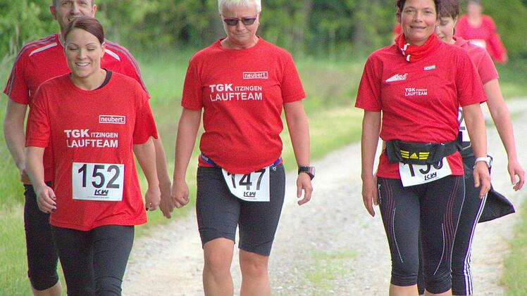 Ein Teil der TGK-Gruppe Lauf 10. Foto: Thomas