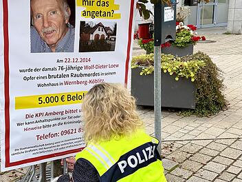 Plakataktion zu Cold Case