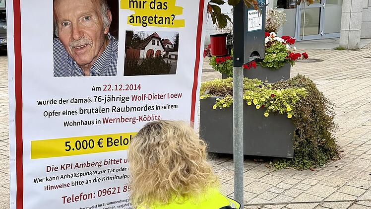 Plakataktion zu Cold Case