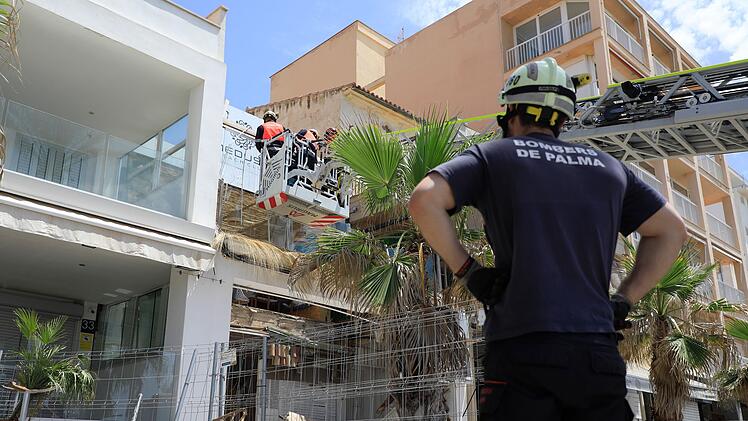 Gebäudeeinsturz auf Mallorca