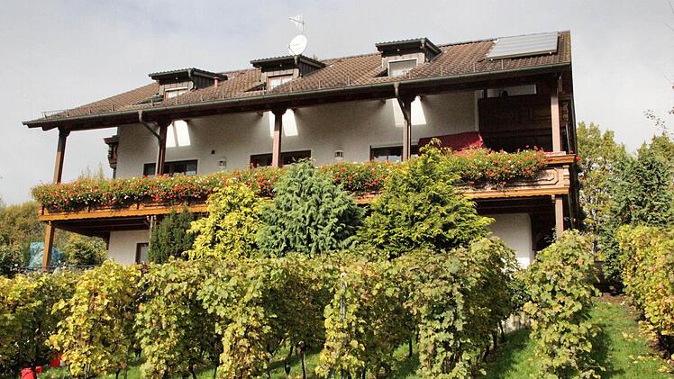 Toskana in Oberfranken: das Haus im Weinberg in Neunkirchen.