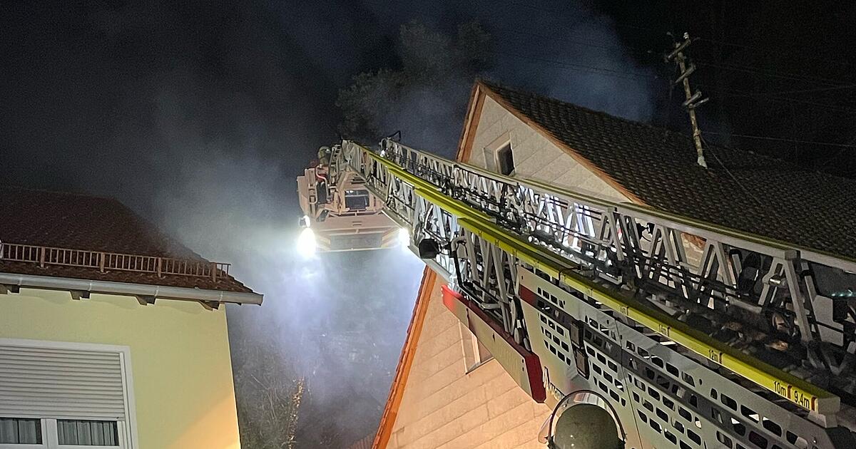 Egloffstein: barn fire jumps to residential house - residents without home ...