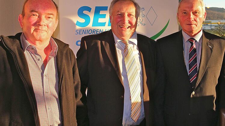 Neu im Amt (v.l.): Sigurd Weber, Reiner Reuß und Manfred Pakull.   Foto: Gerd Schaar