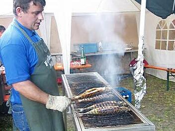 In Ailsbach kommt nur Fisch auf den Grill. Foto: privat