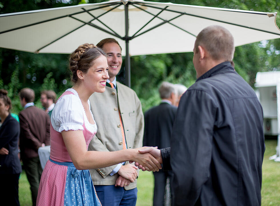 Heimf&uuml;hrung der Braut des F&uuml;rsten Castell-R&uuml;denhausen